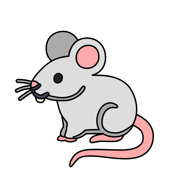 Мышка из смайлика