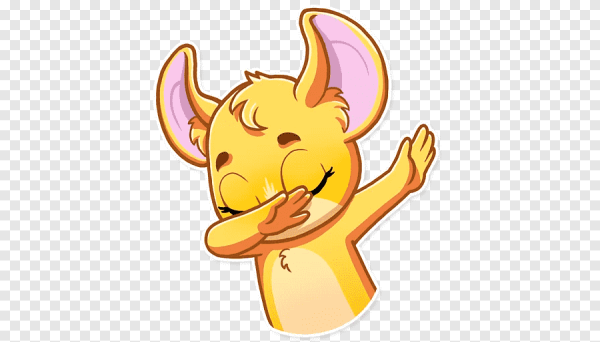 Мышка стикер