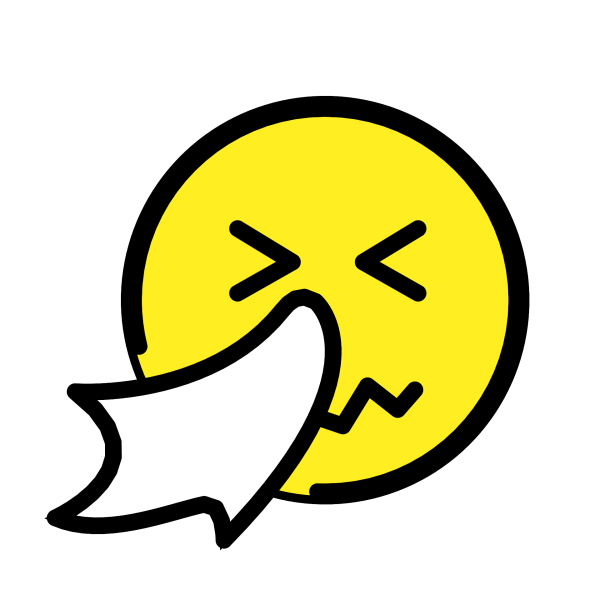 Смайлик с насморком