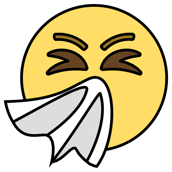 Смайлик с насморком