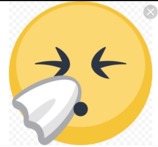 Смайлик чихает