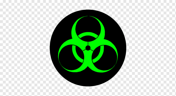 Знак радиации Biohazard