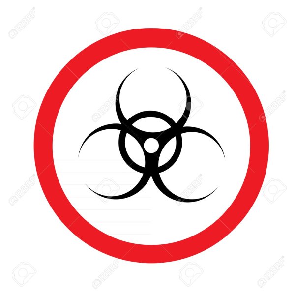 Инфекционное заражение знак