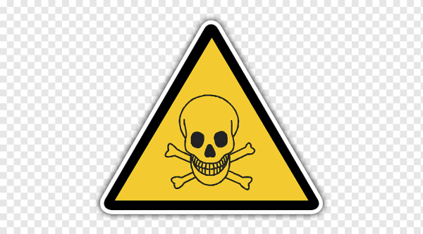 Опасно для жизни знак череп