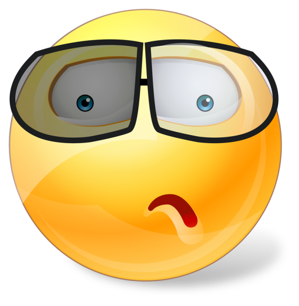 Смайлик недоумение