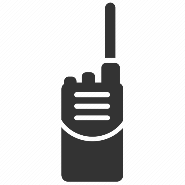 Рация силуэт