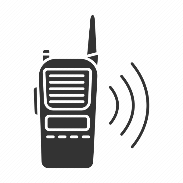 Рация силуэт