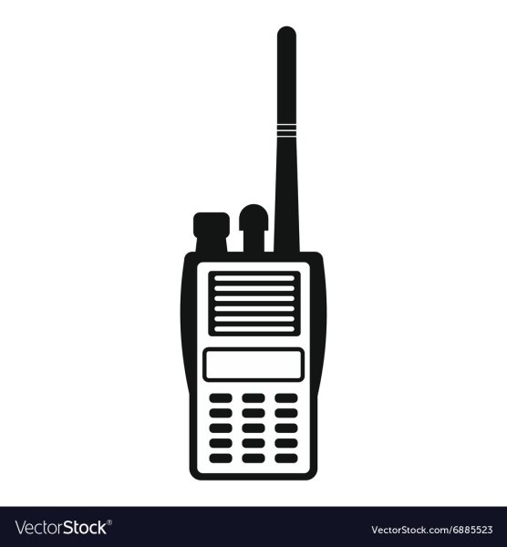 Рация силуэт