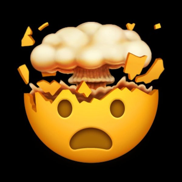 Смайлик с взрывающимся мозгом