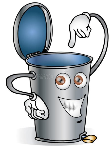 Ведро с глазами