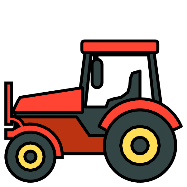 Смайлик трактор