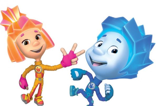 Фиксики Симка и Нолик