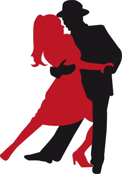 Танго Аргентинское силует