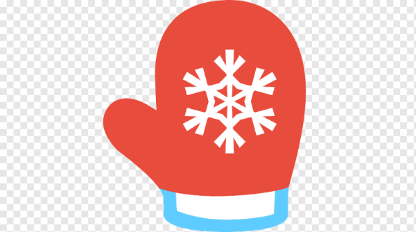 Снежинка на варежке