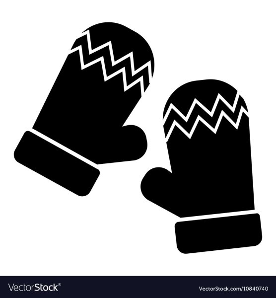 Рукавица силуэт
