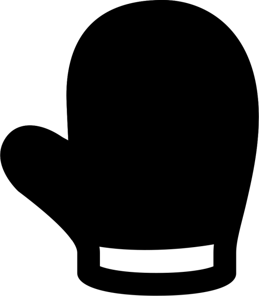 Пиктограмма варежки