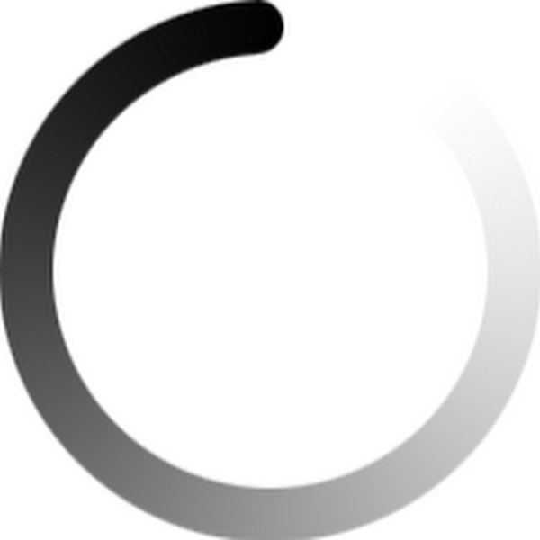 Значок загрузки на прозрачном фоне