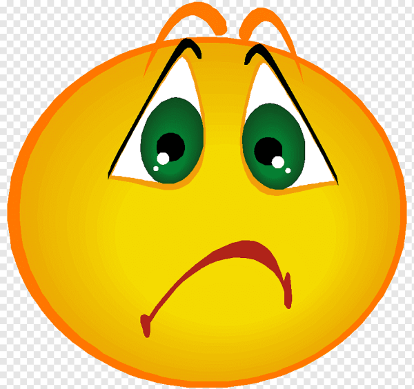 Расстроенная рожица