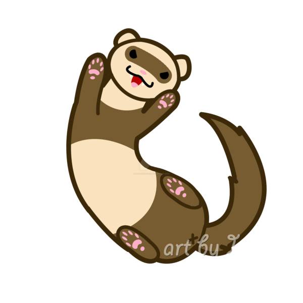 Мультяшные хорьки