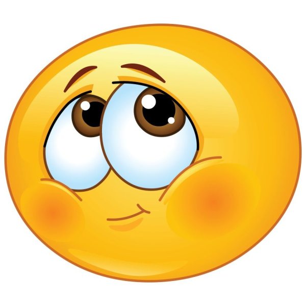 Скромный смайлик