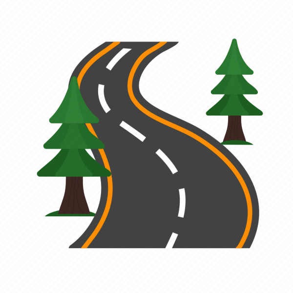 Иконка автодорога