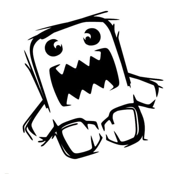 Domo kun наклейка