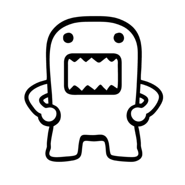 Domo kun JDM наклейка