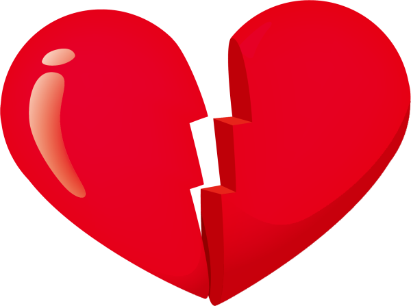 Половина сердечка