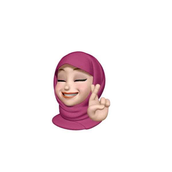 Стикер мусульманка
