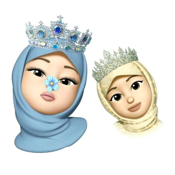 ЭМОДЖИ мусульманка