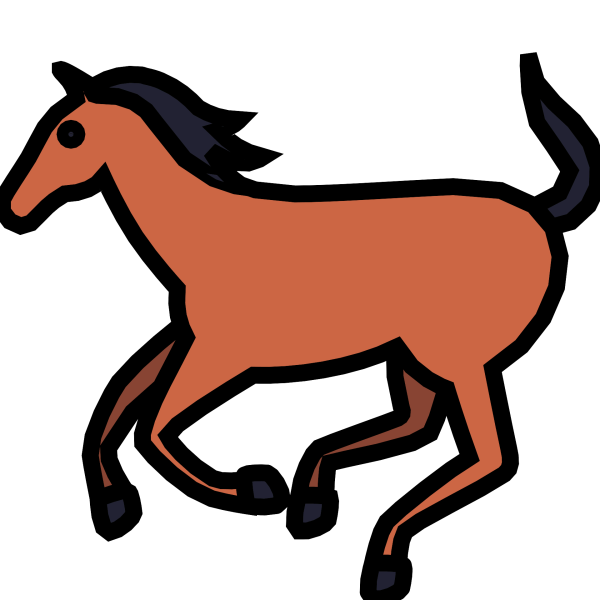 Смайлы ВК лошадь