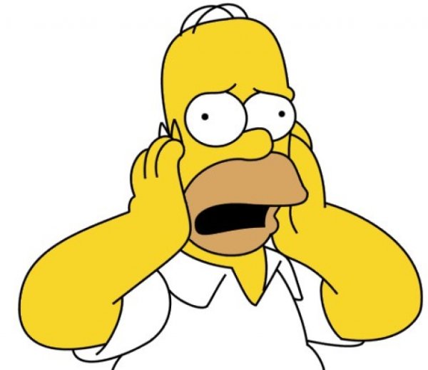 Испуганный гомер