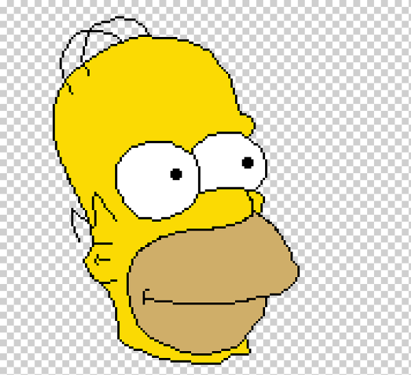 Гомер симпсон сбоку