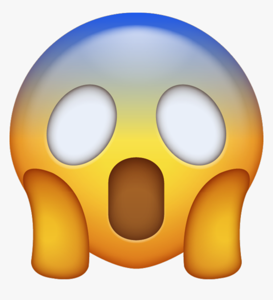 Эмодзи ужас