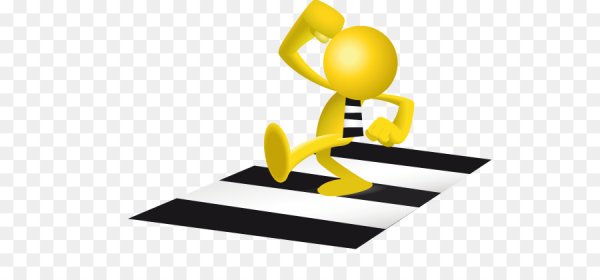 Человечек на переходе