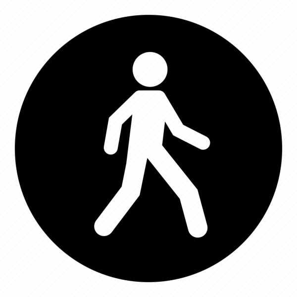 Значок пешехода