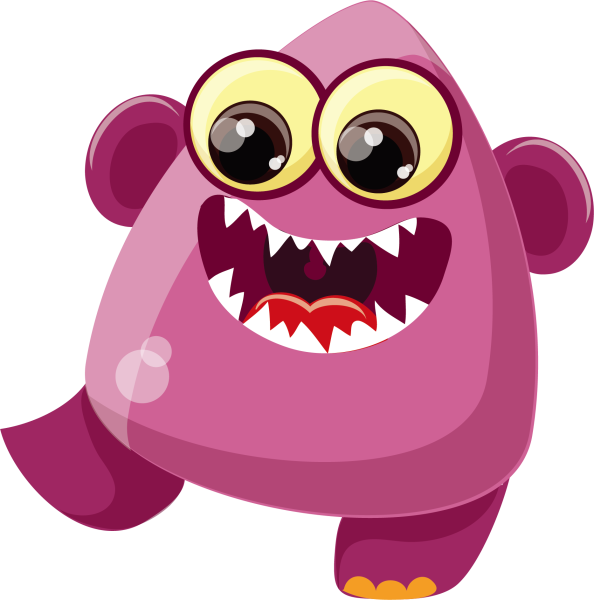 Векторный монстр