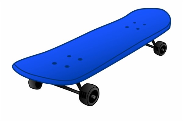 Skateboard vector