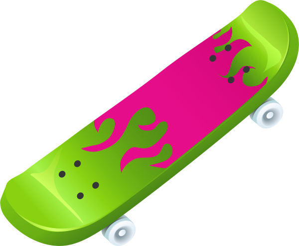 Скейт мультяшный