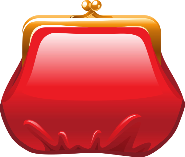 Кошелек нарисованный