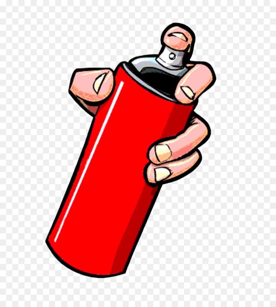 Баллончик с краской вектор