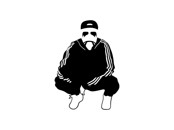 Гопник рисунок