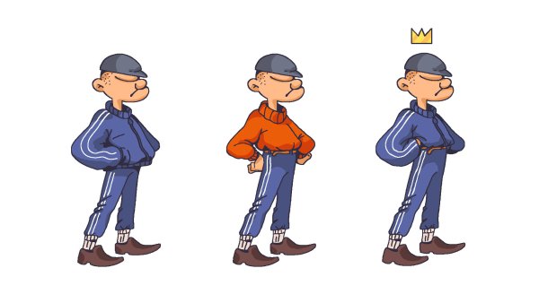 Гопник клипарт