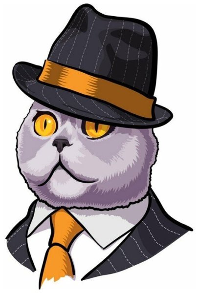 Кот гангстер