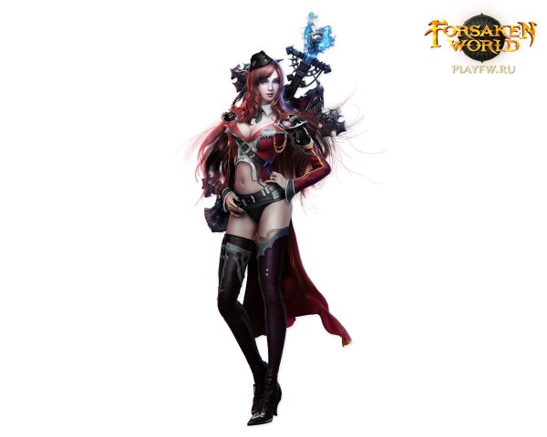 Forsaken World экран персонажей