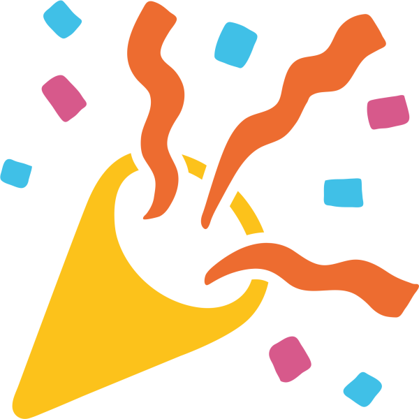 Эмодзи серпантин