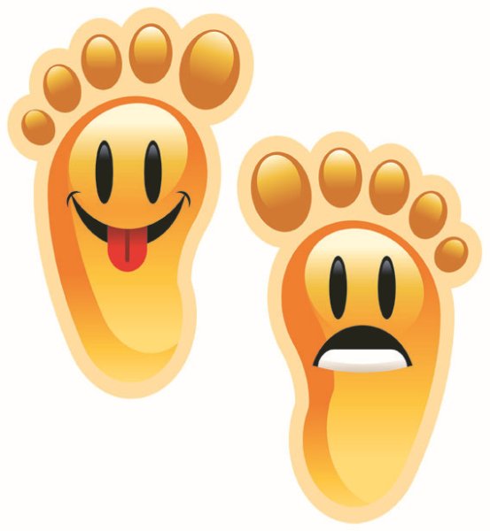 ЭМОДЖИ ноги