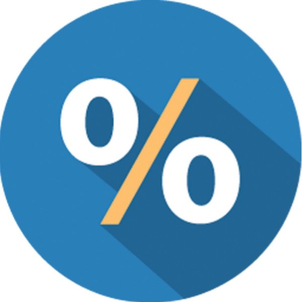 Процент в круге иконка