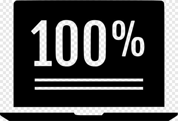 Значок 100%