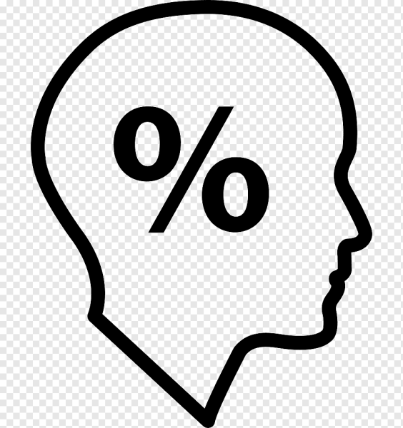 Процент чб рисунок